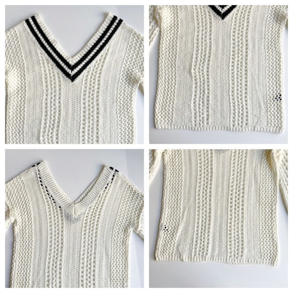 Vici University Open Knit Sweater - Picture 6 of 10